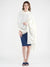 Solid Ivory Fine Wool Women Shawl – Soft Winter Wrap (80 x 40 Inches)