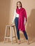 Everyday Solid Textured Viscose Pink Women's Stole | Lightweight Wrap