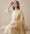 Elegant Gold Cotton Zari Buta Dupatta | Lightweight Ethnic Drape