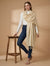Everyday Solid Textured Viscose Beige Women's Stole | Lightweight Wrap