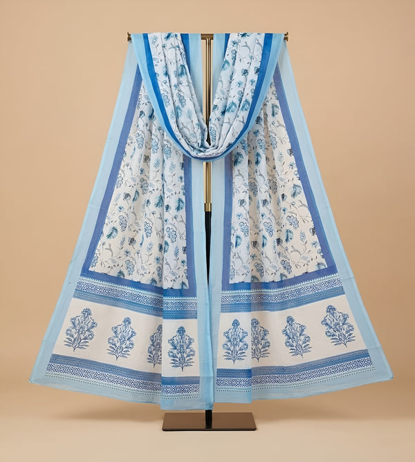 Linen Ethnic Printed Women Dupatta