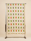 Chinon Phulkari Women White Dupatta with Traditional Motif Work & Tape Border