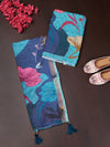 Women’s Linen Unstitched Suit Set | Elegant Ethnic Ensemble