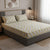 Queen Size 210 TC Elastic Fitted Cotton Bedsheet Set with 2 Pillow Covers (72 × 78 Inches)