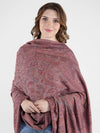 Blue Jamawar Wool Blend Women Shawl with Intricate Paisley Weave – 80×40 Inches