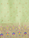 Women’s Banarasi Silk Unstitched Suit Set | Luxurious Ethnic Ensemble