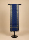Blue Woven Ethnic Motif Dupatta | Elegant Traditional Drape