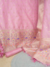 Women’s Banarasi Silk Unstitched Suit Set | Luxurious Ethnic Ensemble
