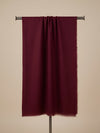 Everyday Micro Wool Solid Maroon Stole | Soft & Lightweight Wrap