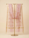 Organza Meena Jaal Mens Dupatta – Rani with Gold Woven Design