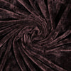 Super Soft Solid Velvet Finish Chocolate Brown Flannel AC Blanket (Size: 90 x 90 Inches) Blanket My Store 