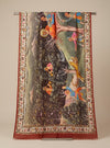 Signature Bamboo Silk PrintedStole | Heritage Royal Hunting Scene Print