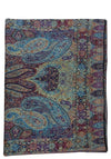 Bamboo Silk Kani Work Cutwork Women Shawl – Multicolor Elegance (80 x 40 Inches)