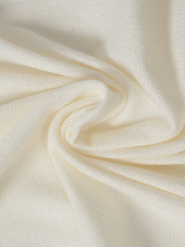 Solid Woolen Mens Stole | Classic Minimal Winter Wrap (80 × 28 Inches)
