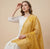 Yellow Cotton Embroidered Dupatta | Summer Edit Lightweight Ethnic Essential
