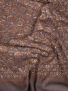 Woolen Women Shawl with Intricate Traditional Motif & Ornate Woven Border | 80 x 40 Inches