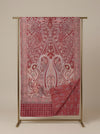 Reserve Mens Bamboo Silk Heritage Printed Reversible Red Stole