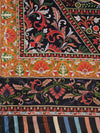 Signature Kashmiri Print & Thread Work Bamboo Silk Stole for Women