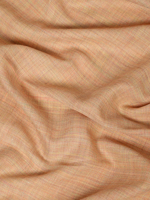 Solid Beige Fine Wool Mens Shawl – Soft Winter Wrap (80 x 40 Inches)