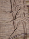 Reversible Woolen Women Stole with Fine Striped Weave | Soft Wrap (80 × 28 Inches)