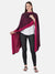 Reversible Bamboo Silk Women Stole | Elegant Dual-Tone Statement Wrap (80 × 28 Inches)