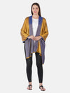 Reversible Bamboo Silk Women Stole | Elegant Dual-Tone Statement Wrap (80 × 28 Inches)