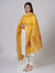 Yellow Paithani Silk Dupatta with Traditional Peacock Motifs (Size: 2.5x1 m Approx) Dupatta Shivmani Creations 