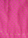 Rani Banarasi Silk Dupatta with Gold Zari Buti & Ornate Border (Size: 2.5x1 m Approx)