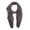 Micro Wool Solid Women Stole | Lightweight Essential (80 × 28 Inches)