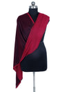 Reversible Bamboo Silk Women Stole | Elegant Dual-Tone Statement Wrap (80 × 28 Inches)